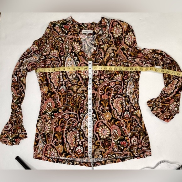 Le Petite Francais top. mosaic pattern,size 12 NWT - Picture 10 of 16